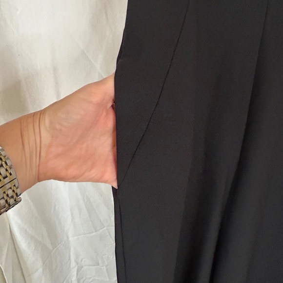 Ted Baker Janvier London Rhinestone Mesh Neck Black Jumpsuit Formal Party NWT - Picture 7 of 16